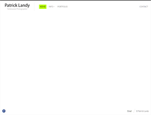 Tablet Screenshot of patricklandy.com